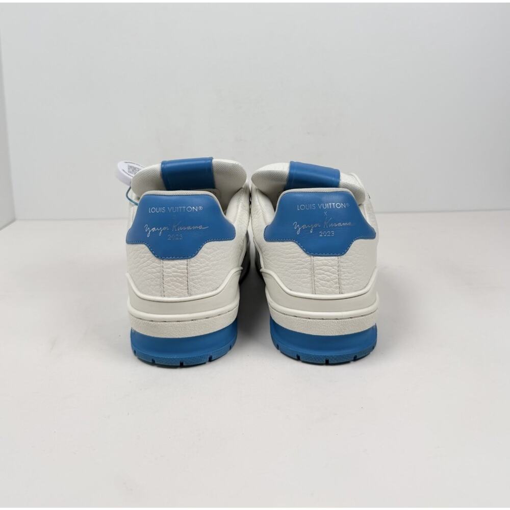Size 6.5LV/7.5US - Louis Vuitton x Yayoi Kusama Trainer💙 RETAIL $1.4K! - Picture 4 of 10